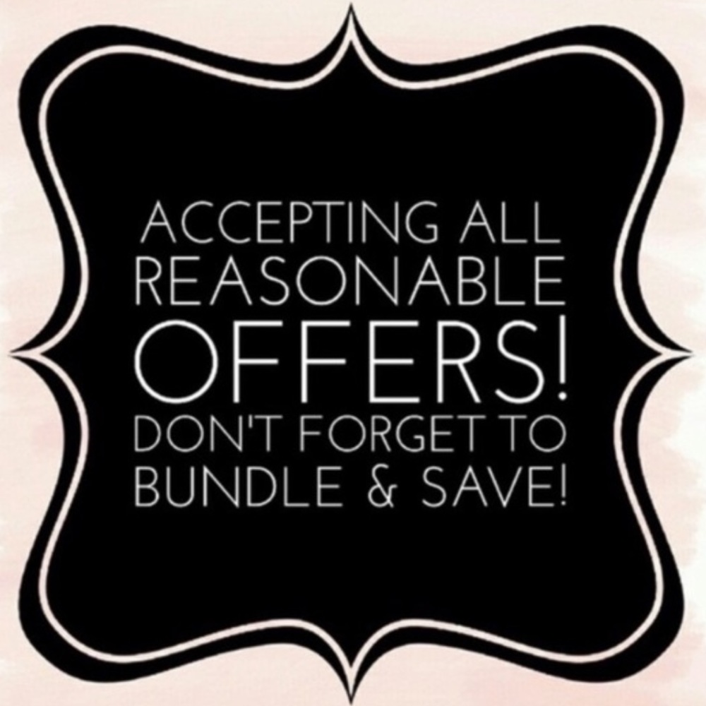 Bundle to save! Accepting reasonable offers!